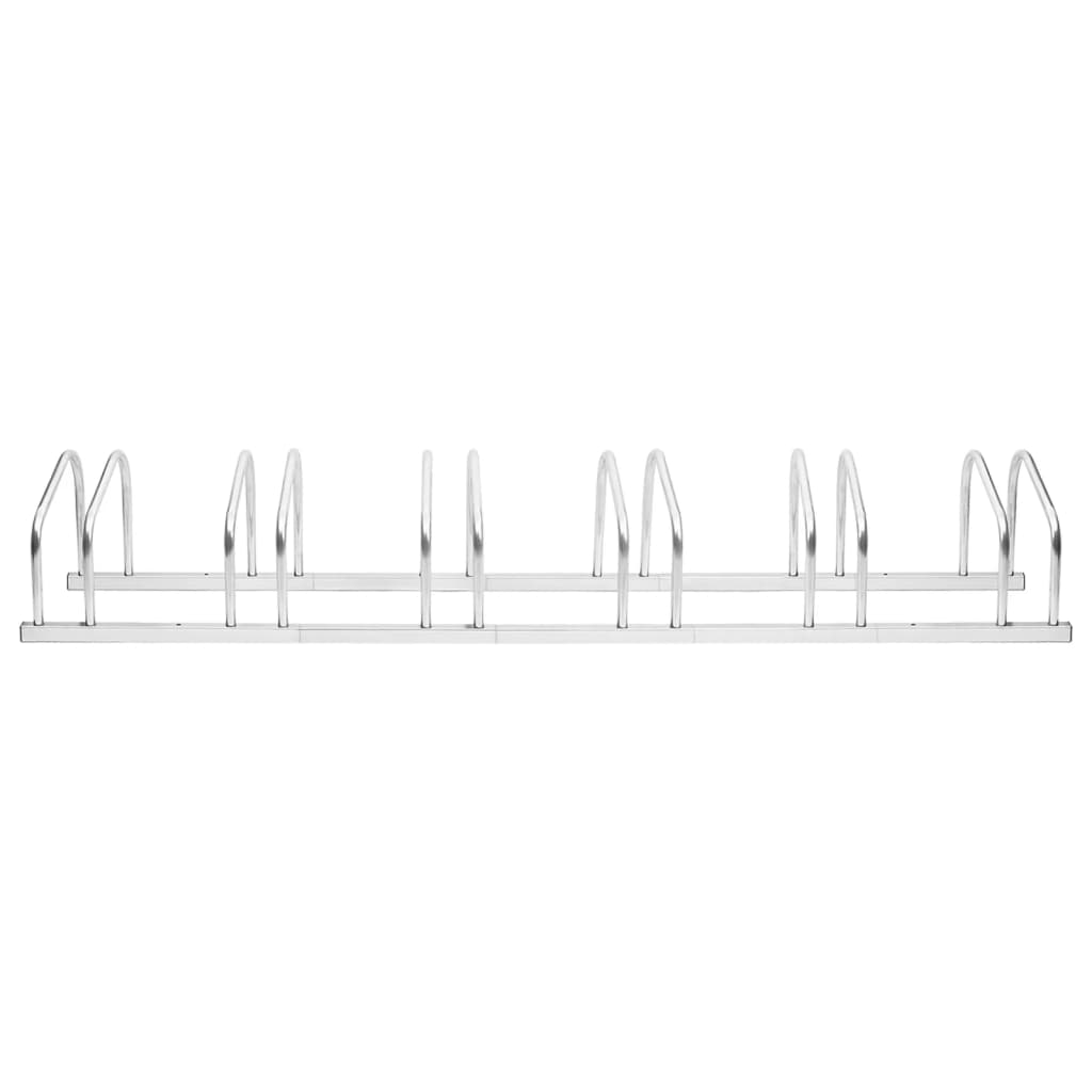 NNEVL Bike Rack for 6 Bikes, Galvanised Steel-1