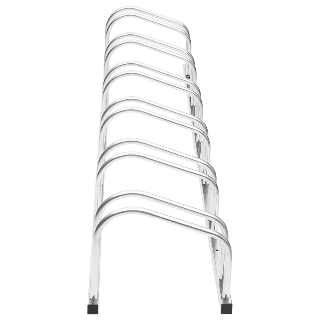 NNEVL Bike Rack for 6 Bikes, Galvanised Steel-2