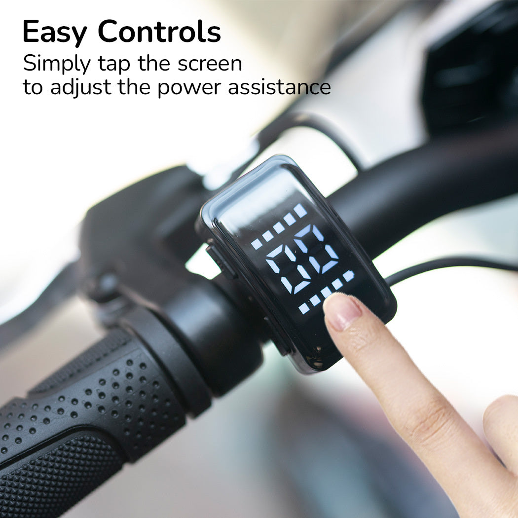 NNEMB 2023 Shuttle 5 Electric Folding Bike-20 Tyres-Shimano 7-Speed-Lime Green-3