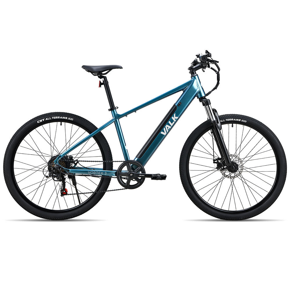 NNEMB Vortex 3 Electric Bike, Medium Frame Mountain ebike, Metallic Teal-0