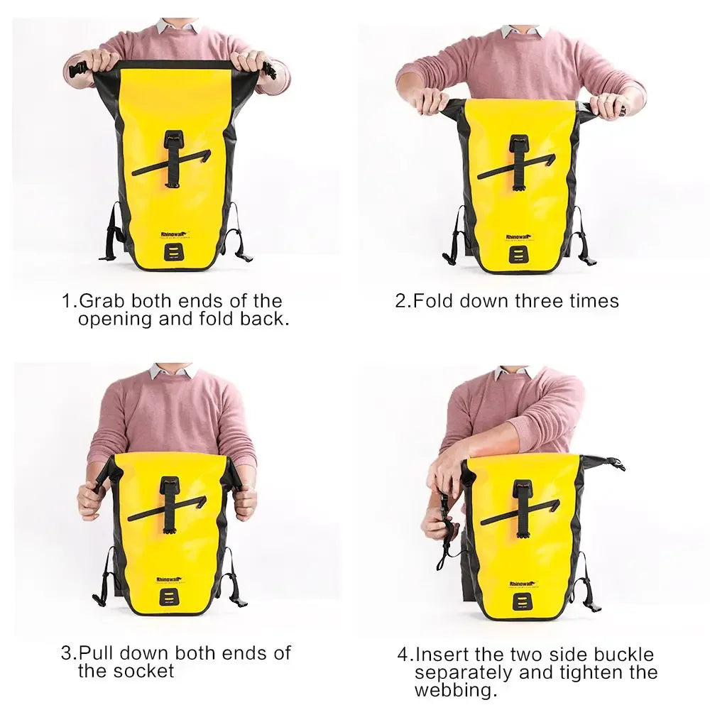 25L Waterproof Bike Pannier Bag-3