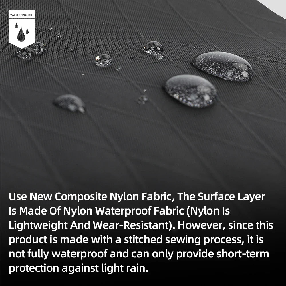 Waterproof 2.1L Top Tube Bike Bag Yellow-4