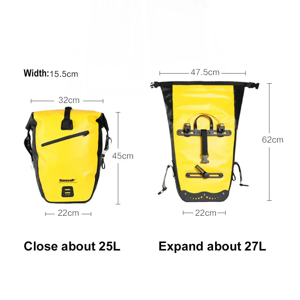 25L Waterproof Bike Pannier Bag-4
