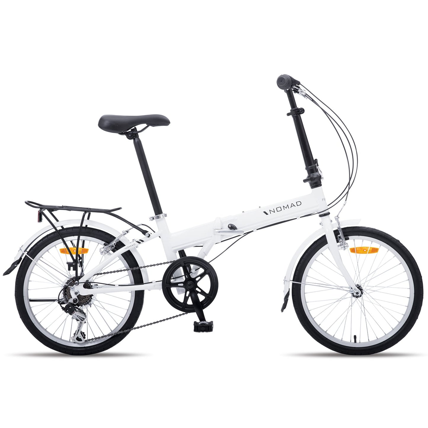 NNEDSZ Progear Bikes Nomad Folding Bike 20" in Pearl White-1