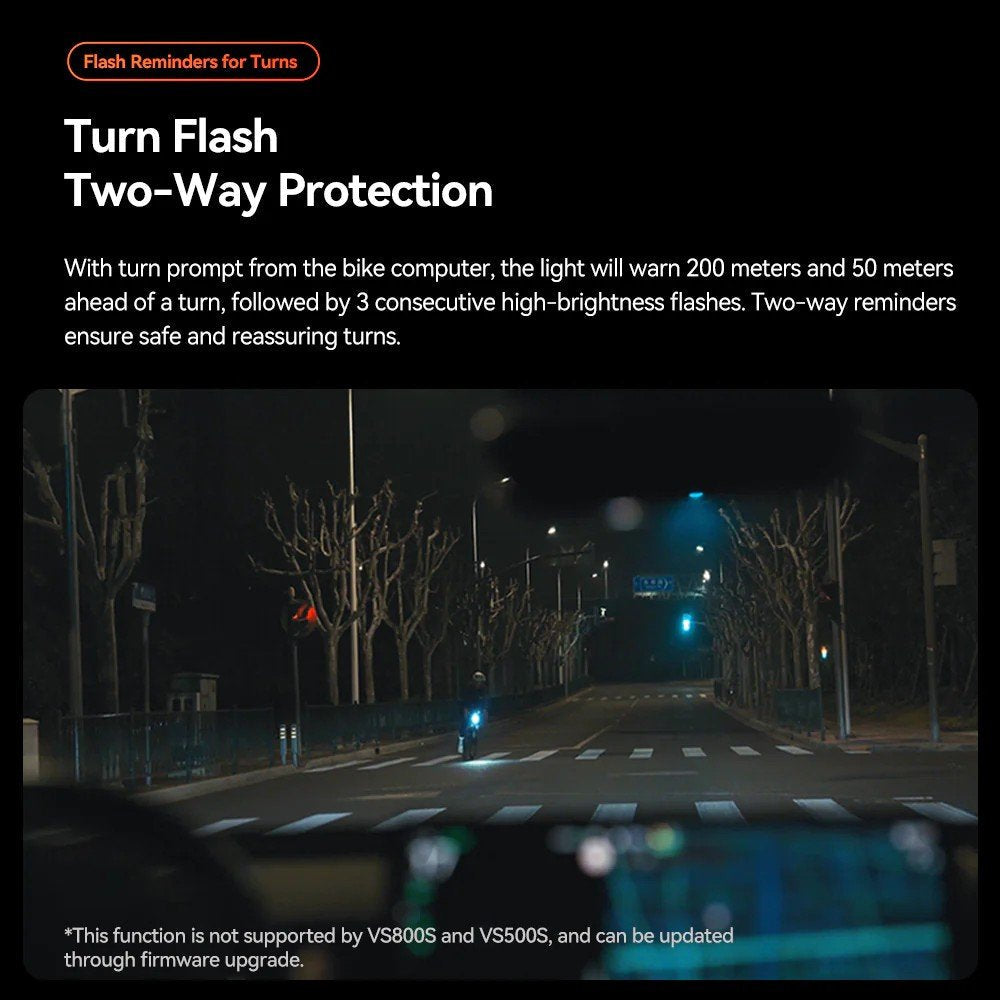 iGPSPORT VS1800S Smart Bike Front Light-3